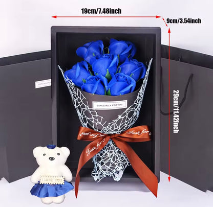 Bukiet wiecznych róż idealny prezent na walentynki